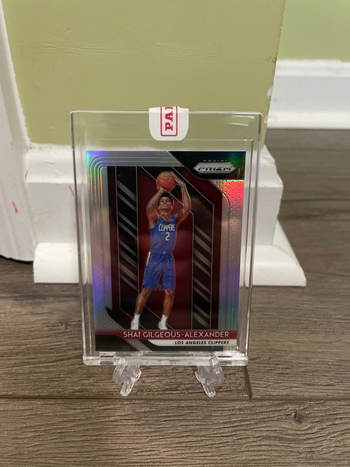 2018 prizm shai gilgeous Alexander silver rookie