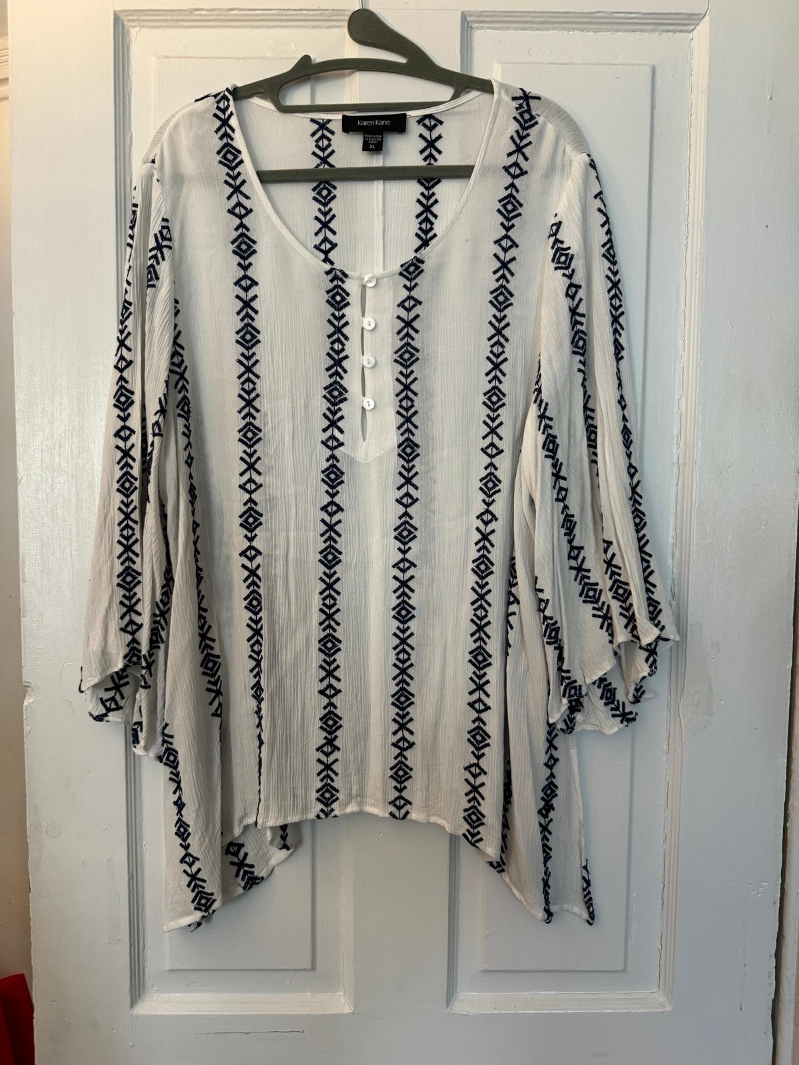 karen kane summer blouse