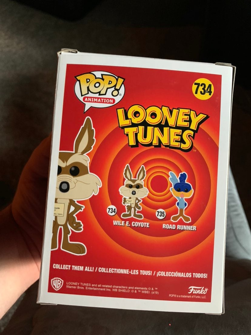 Funko Road Runner and Wile Coyote