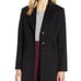 Halogen Single Breasted black coat