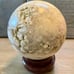 Huge UV Reactive Flower Agate Sphere