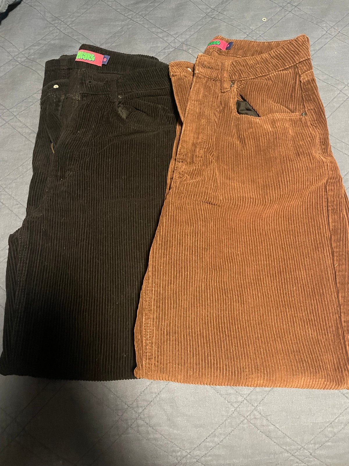 Empire courduroy pants