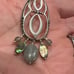 Silpada Abalone Dangle Drop Sterling Silver 925 Earrings