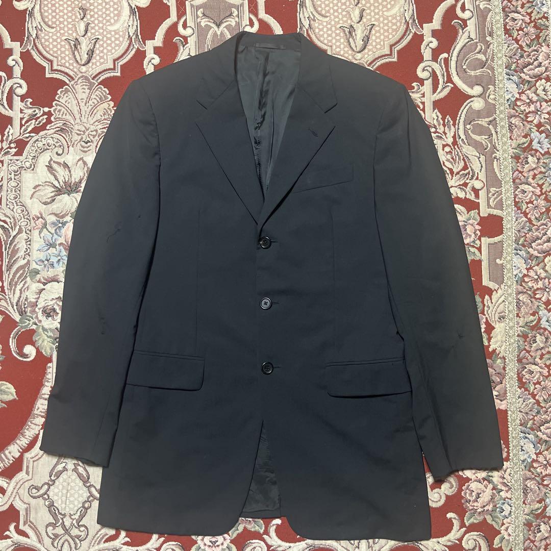 2000s Prada damaged tailored jacket