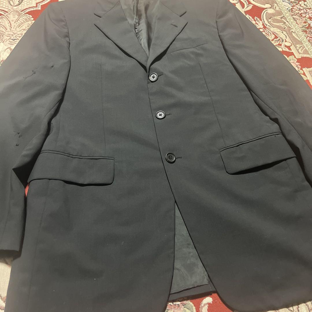 2000s Prada damaged tailored jacket