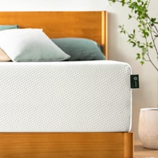 ZINUS 12 Inch Green Tea Memory Mattress [New Version], Queen, Fiberglass free