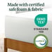 ZINUS 12 Inch Green Tea Memory Mattress [New Version], Queen, Fiberglass free