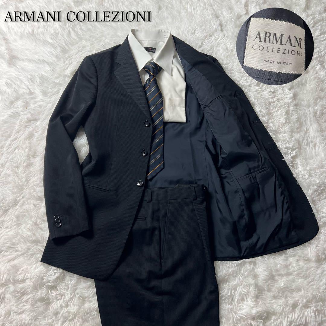 Armani Collezioni Men's Suit Set, Black, Large, Excellent Condition