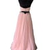 Sherri Hill 2 Piece Blush Tulle Formal Gown Dress Nwt