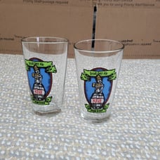 Dead Guy Ale Rogue Beer Glass -2pc.