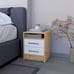 Philadelphia Nightstand w/ 2 Drawers & Shelf