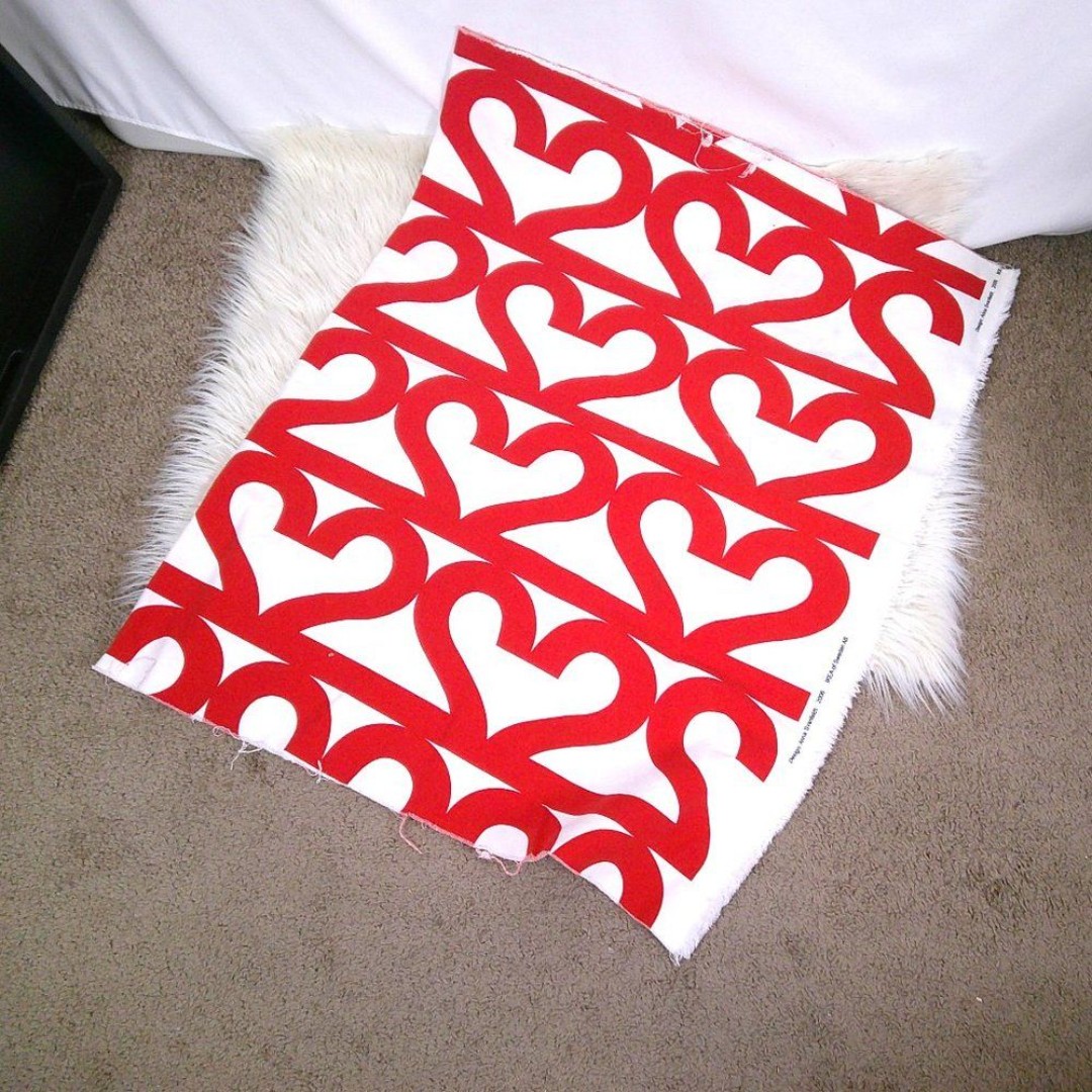 IKEA 2 of Hearts Fabric Anna Svanfeldt 2006