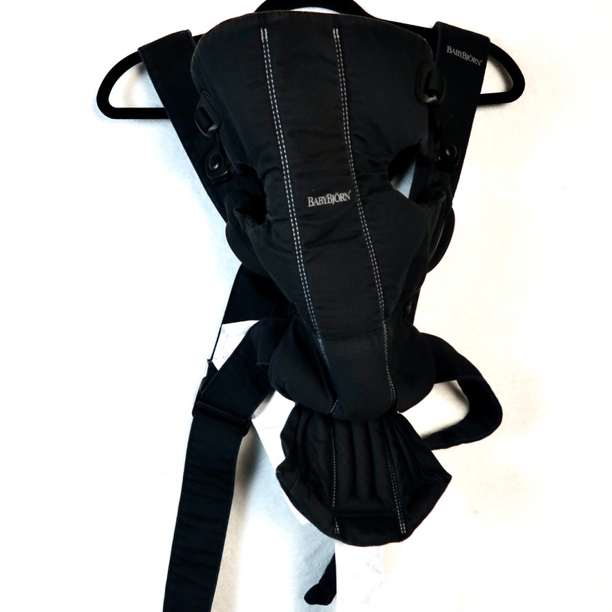 Amazon.com: BabyBjörn Baby Carrier One, Woven Mix, Black : Baby