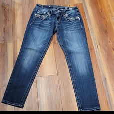 Miss me sz 27 cropped skinny jeans