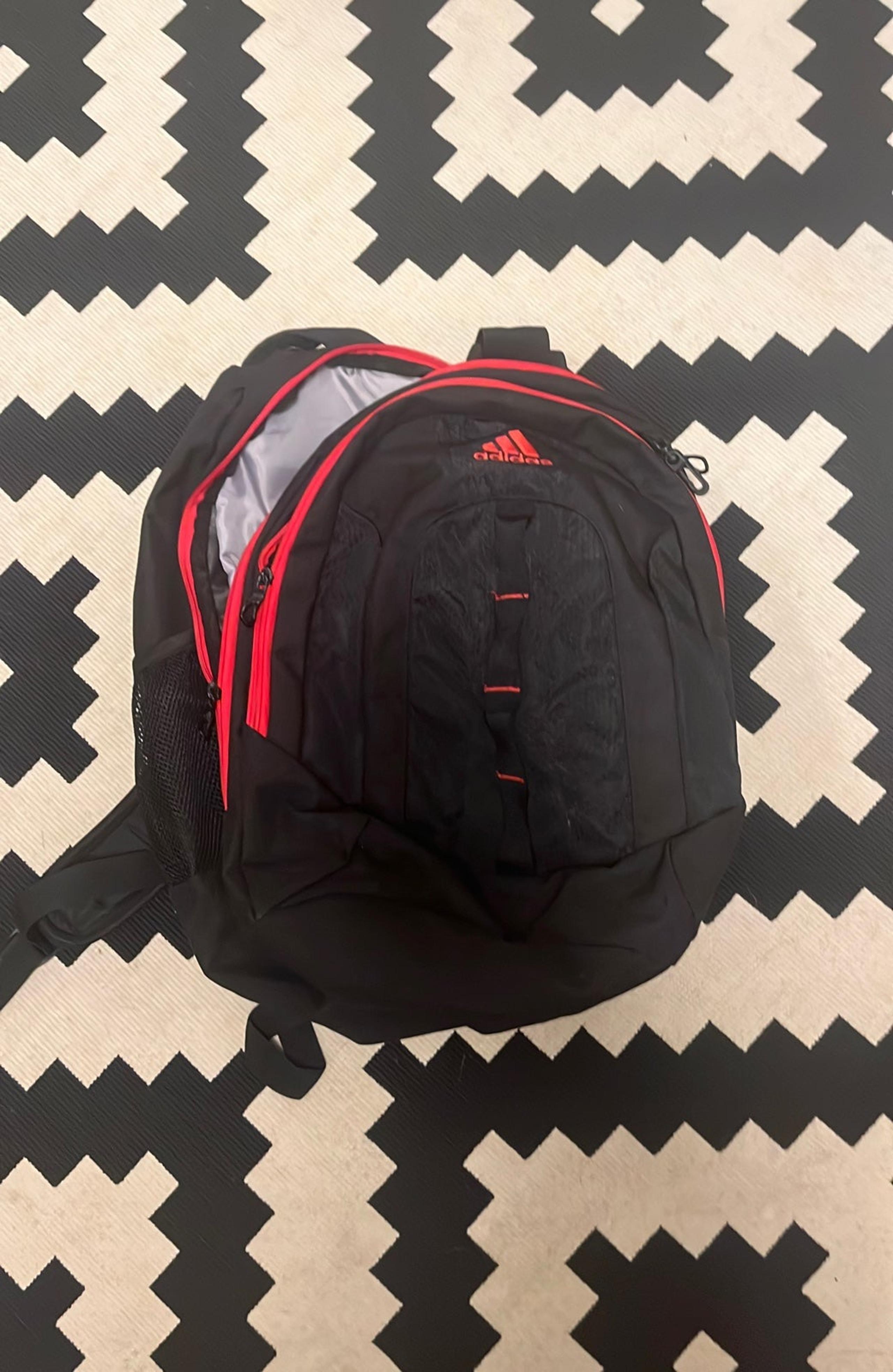 Adidas Backpack Black and Red