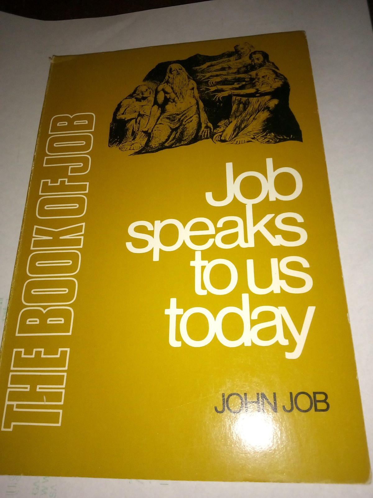 Job speaks to us today soft back book used religion oop