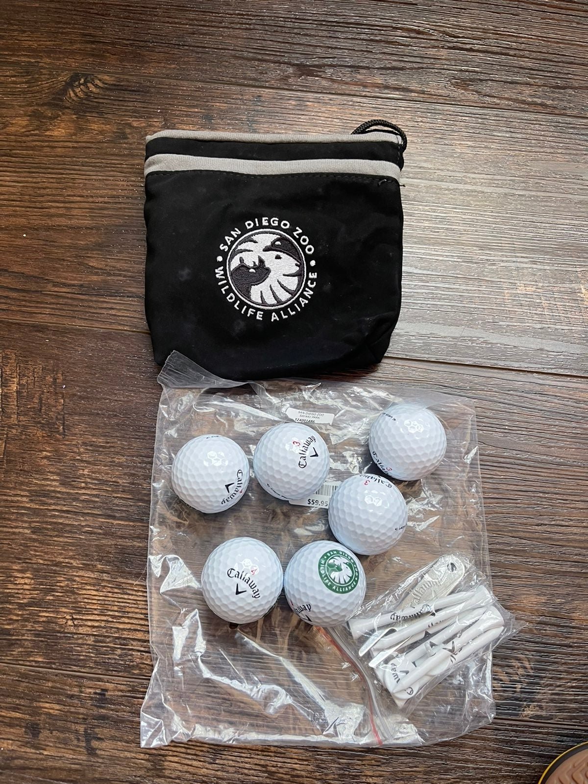 Callaway golf balls each retails for $60