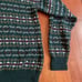 Vintage Jantzen Ski Lodge Wool Sweater V Neck Mens XL Xmas Snowflake Dad Grandpa