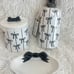 Bow - black and white bathroom set