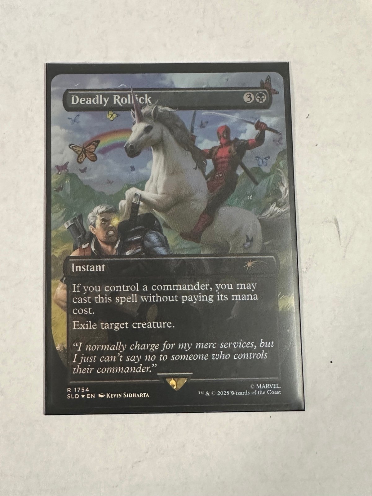 MTG Secret Lair Deadly Rollick Foil