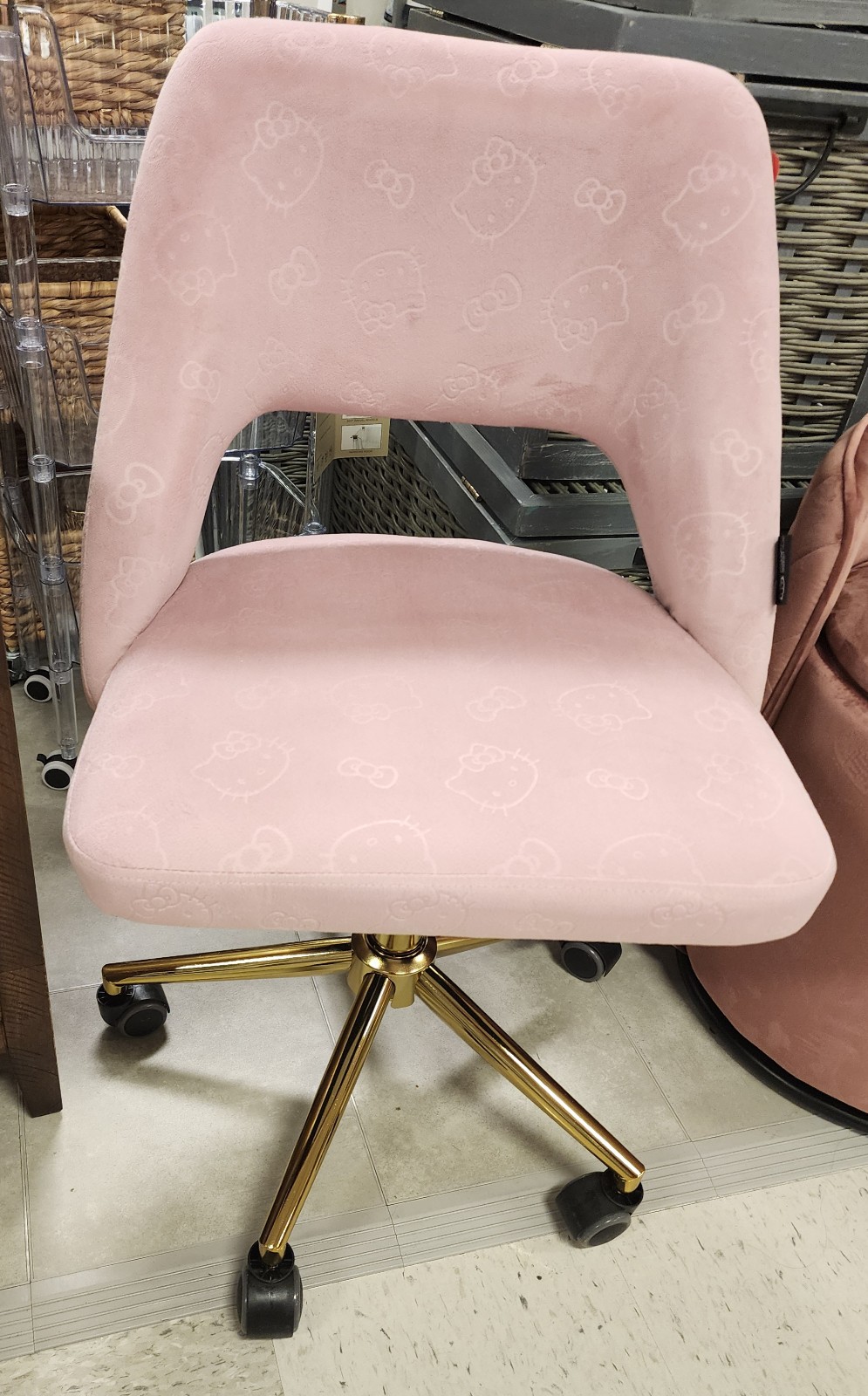 Hello Kitty vanity chair