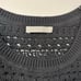 Theory Luxe Knit Vest, Sheer Black, Retail Price 37,000 Yen