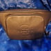 Coach black pebbled leather fanny pack / chest bag