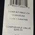 Coach black pebbled leather fanny pack / chest bag