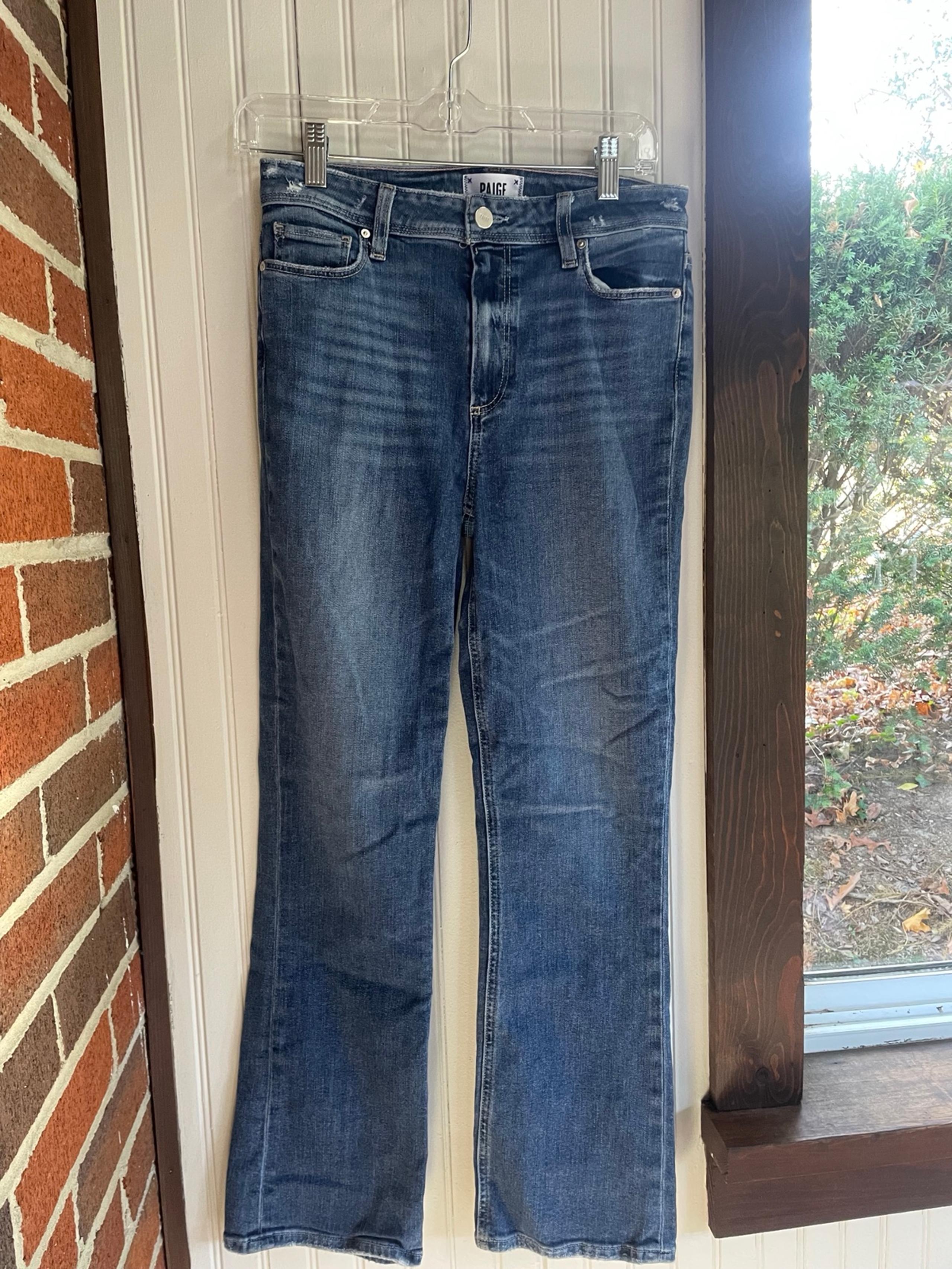 Womens Paige cropped jeans