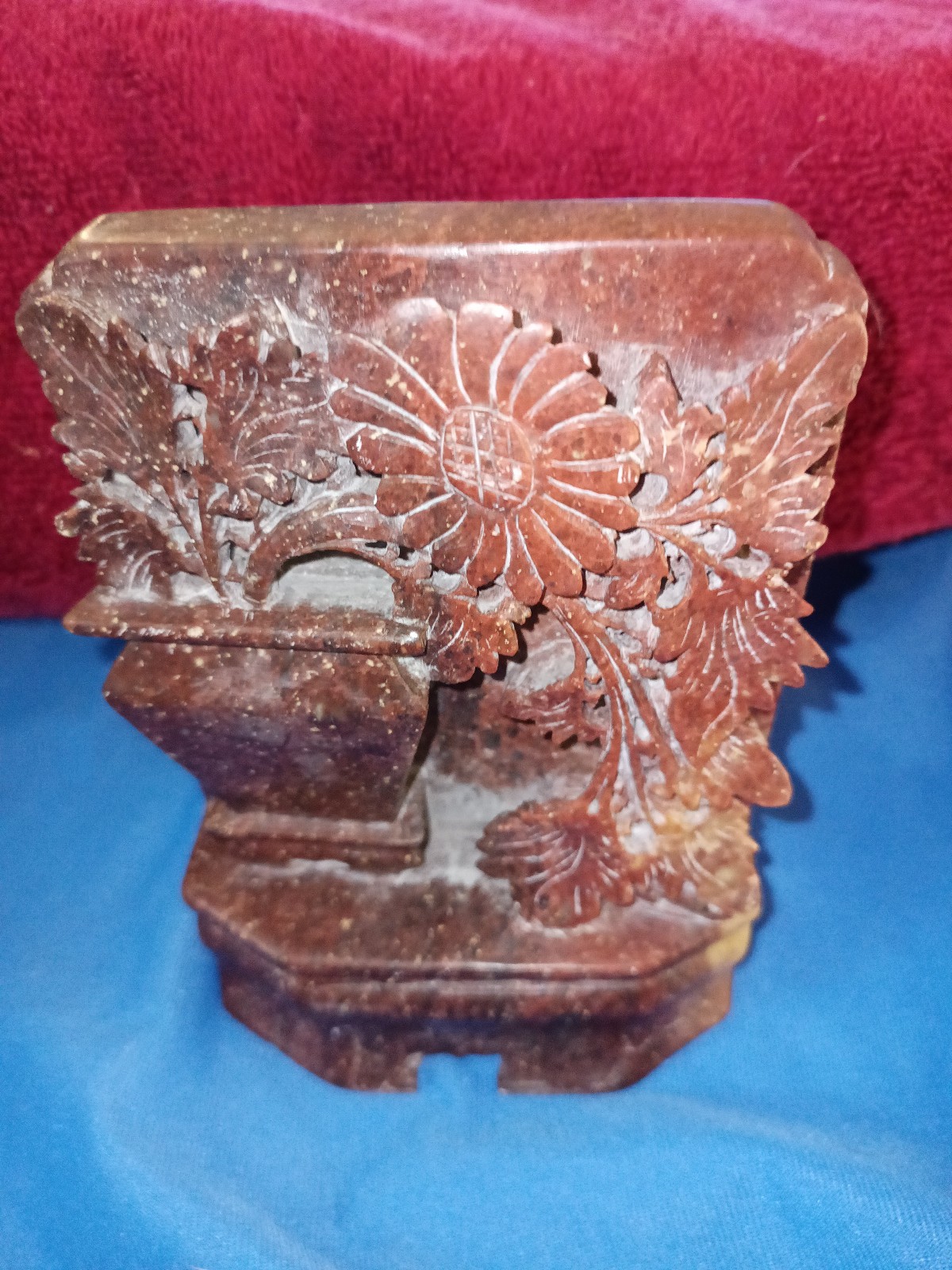 Beautiful soapstone bookend
