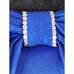 B. Darlin Royal Blue Juniors Bow Embellished Formal Prom Evening Gown Dress 1/2