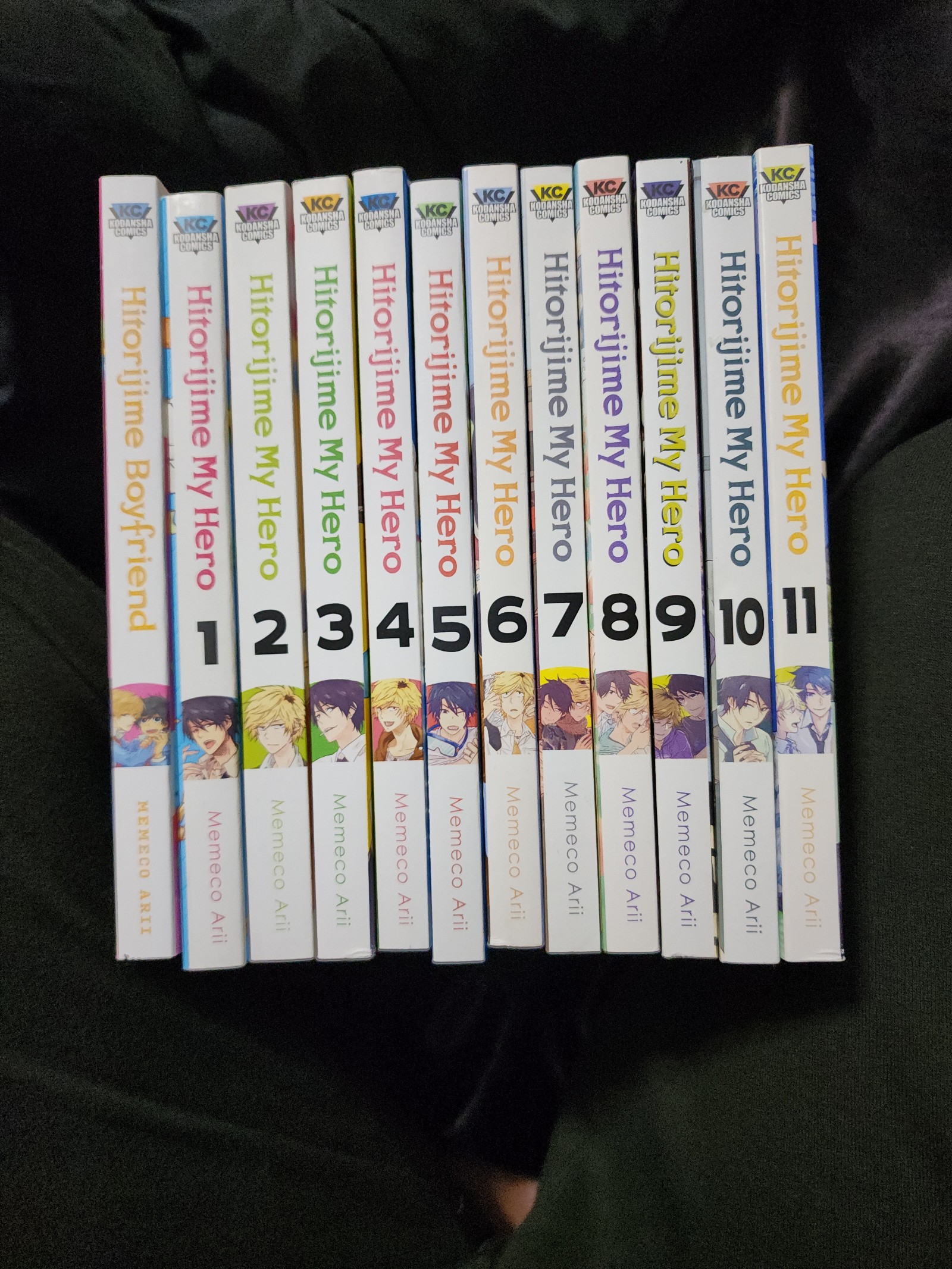 Hitorijime my hero volumes 1-11 & Hitorijime my boyfriend