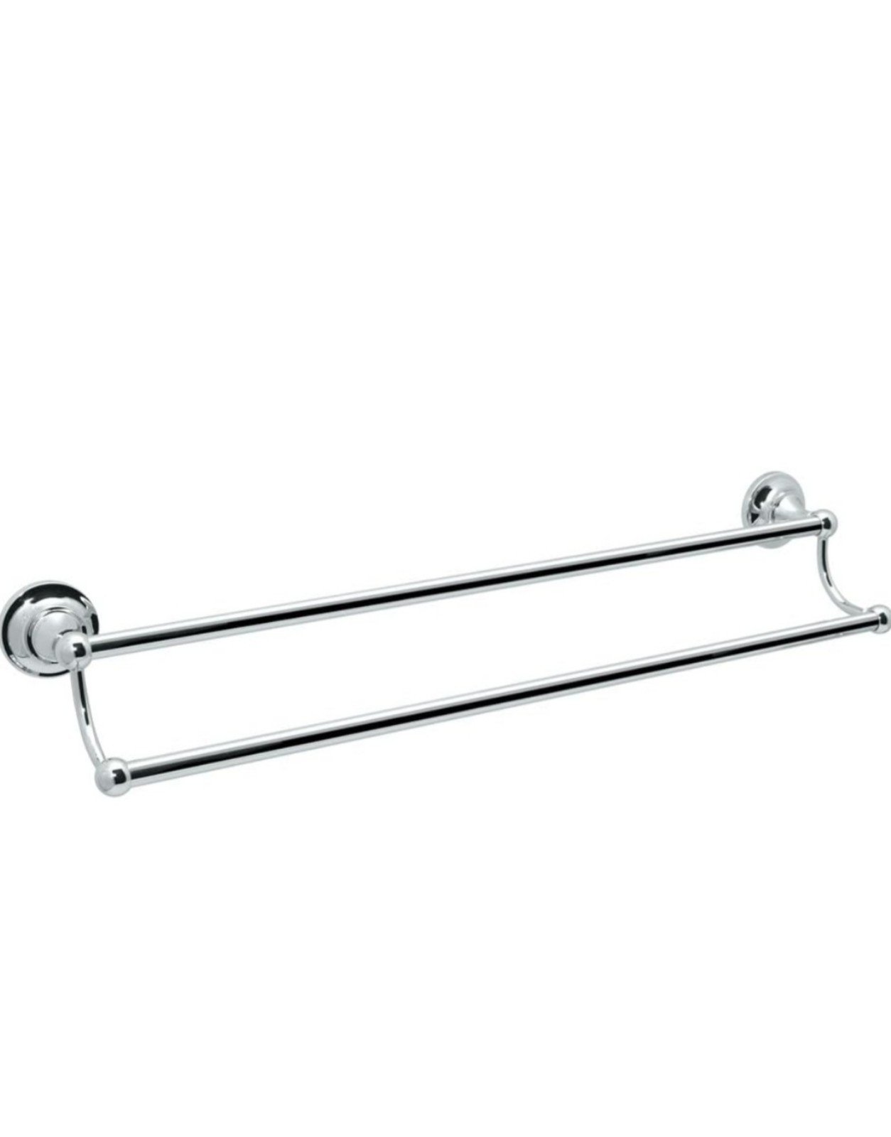 NIB Gatco 24in Double Towel Tiara Bar Chrome Finish Originally 150