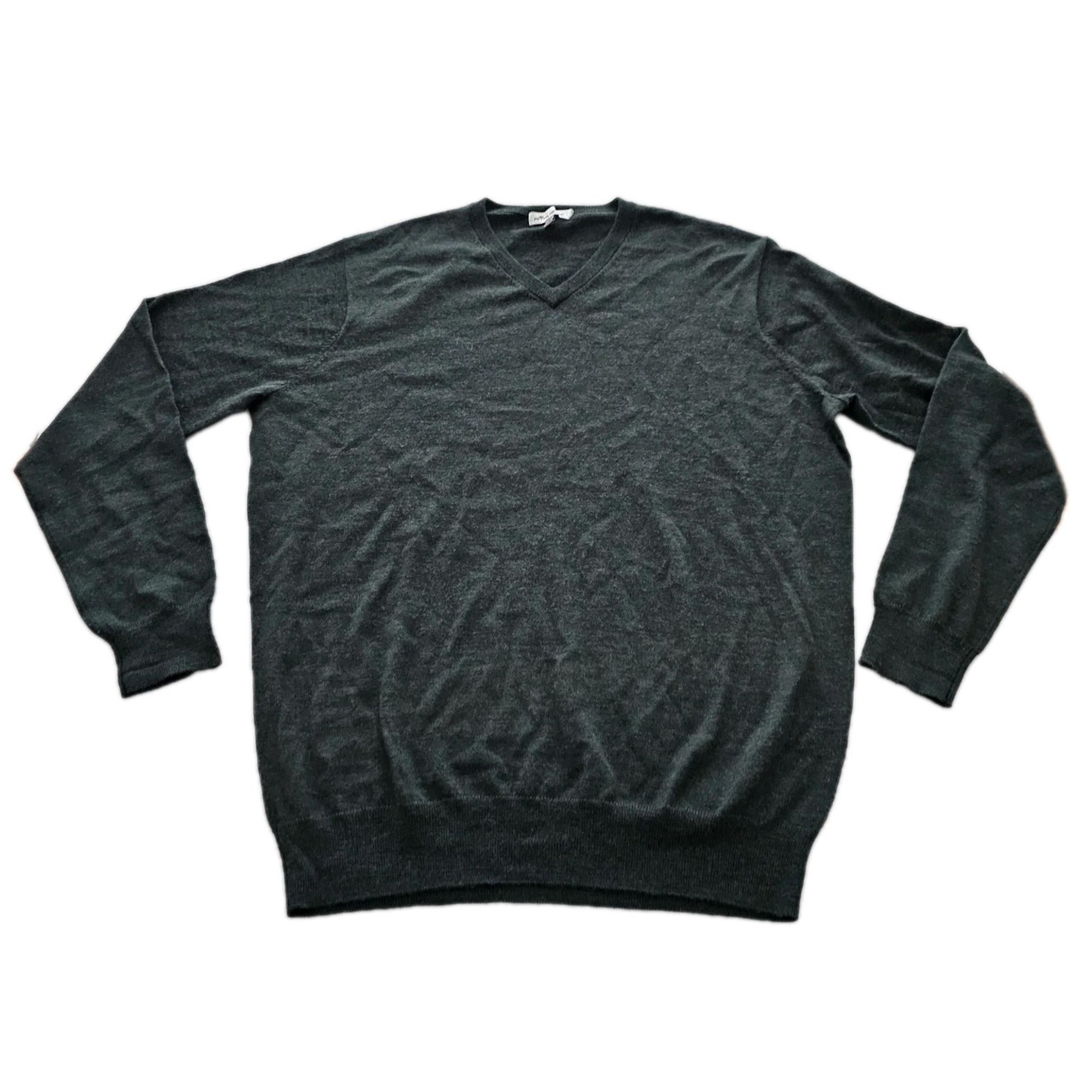 Peter Millar Sweater Mens Medium Green Merino Wool Lyocell Crown Soft
