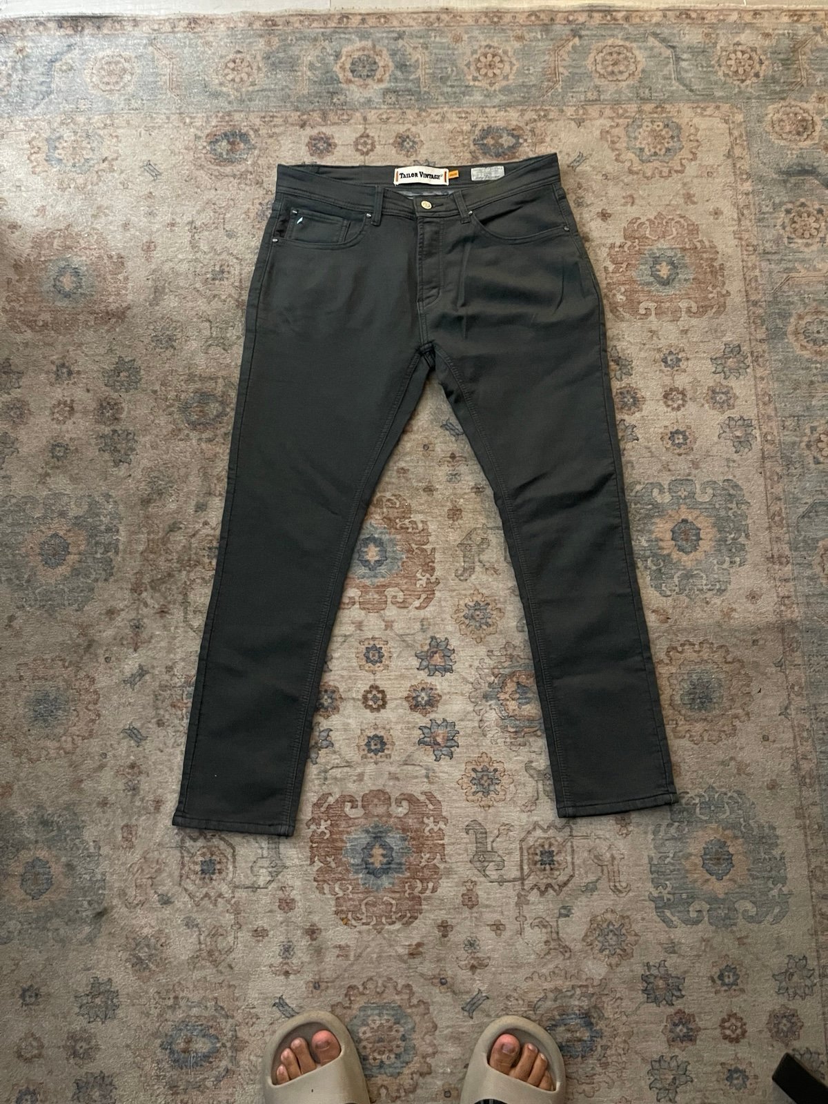 Tailor Vintage black slim fit pants