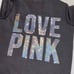 Victoria’s Secret PINK Fur Lined Holographic Sequin Bling Full Zip Hoodie - M✨