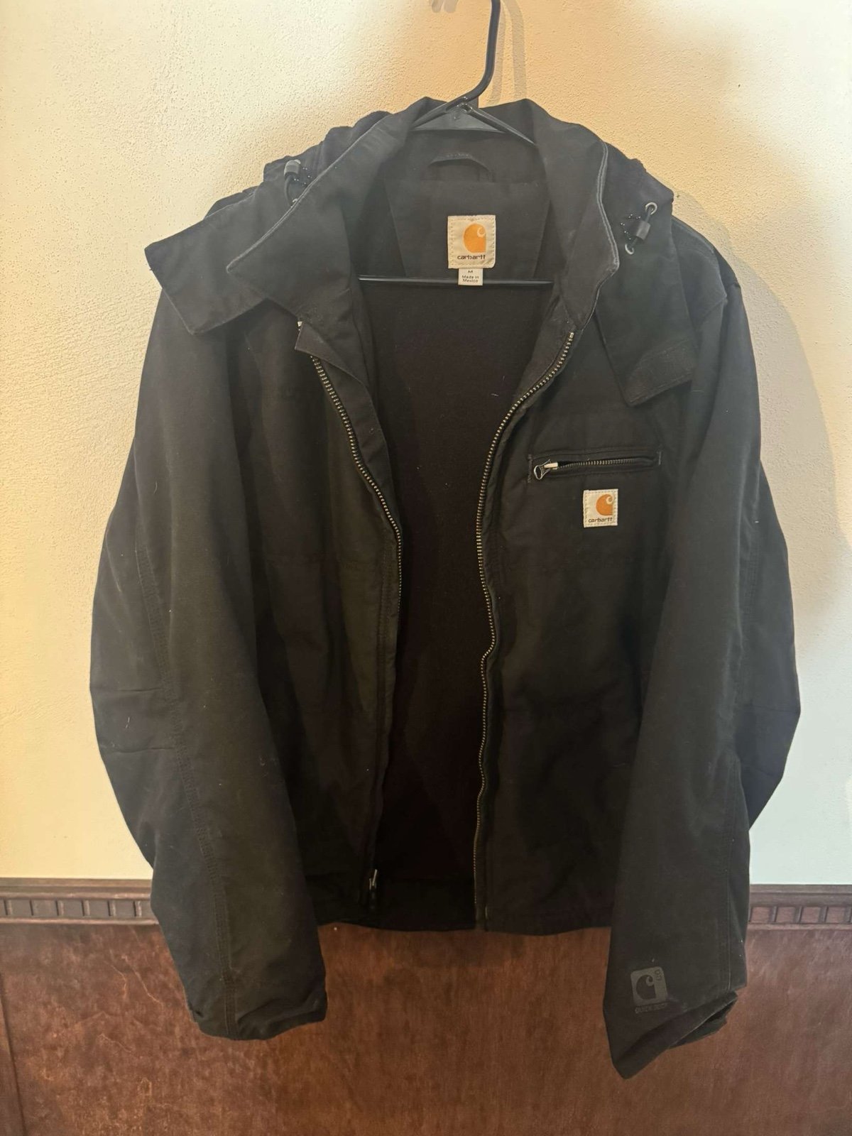 Men’s Black Carhartt Canvas Jacket