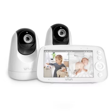 VAVA Split View 5 720P Video Baby Monitor with 2 Cameras