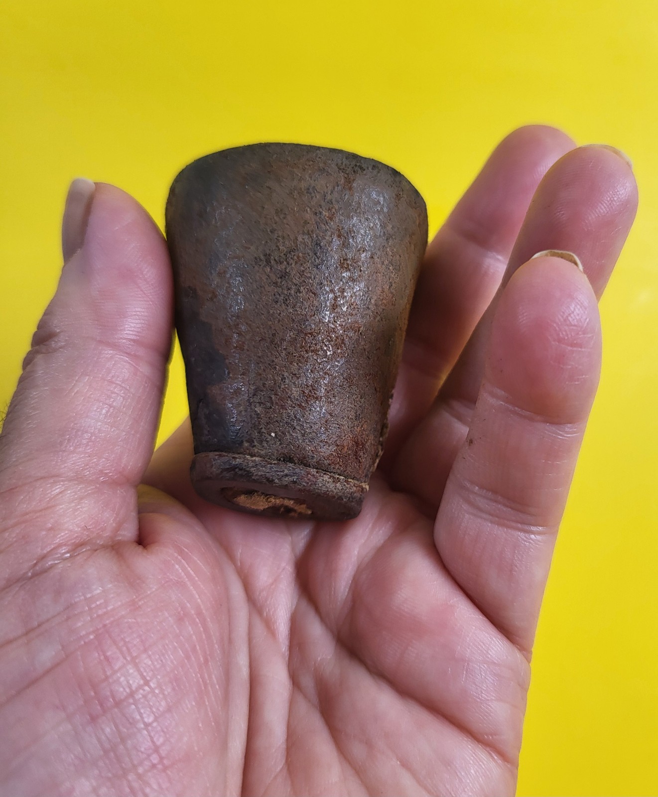 Vintage Leather Dice Cup