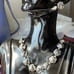 Vintage Niels Erik From Denmark Sterling Silver Flower Bud Jewelry Set