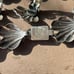 Vintage Niels Erik From Denmark Sterling Silver Flower Bud Jewelry Set