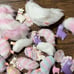 Alpacasso Rubber Mascot with Sweet Color Tail Mascot Strap Set