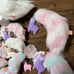 Alpacasso Rubber Mascot with Sweet Color Tail Mascot Strap Set