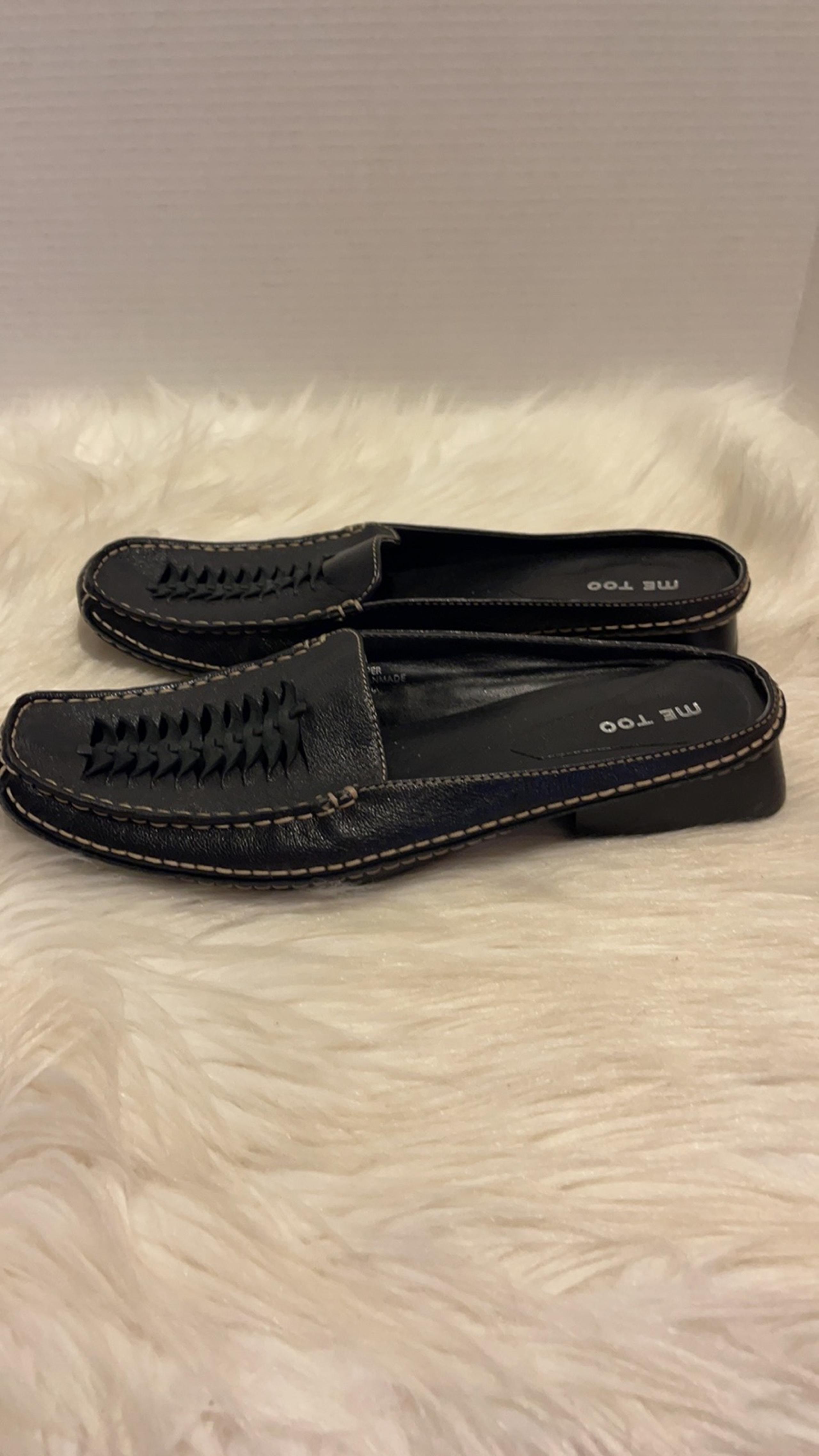 ME TOO SLIP ON LEATHER SHOES