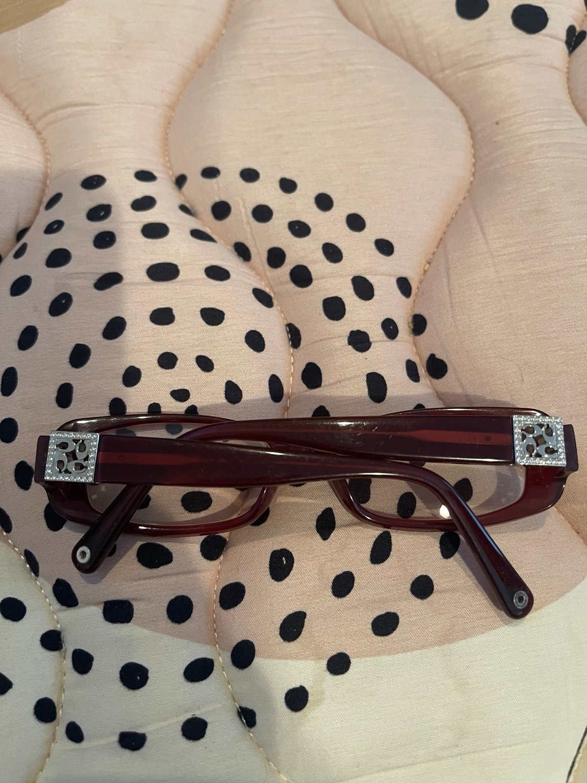 Coach HC6006B Savannah Prescription Eyeglasses in Berry with Crystal Coach Logo