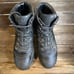Mens Ecco Rugged Trek Black Leather Waterproof Ankle Boots Size 45 US 11-11.5 M