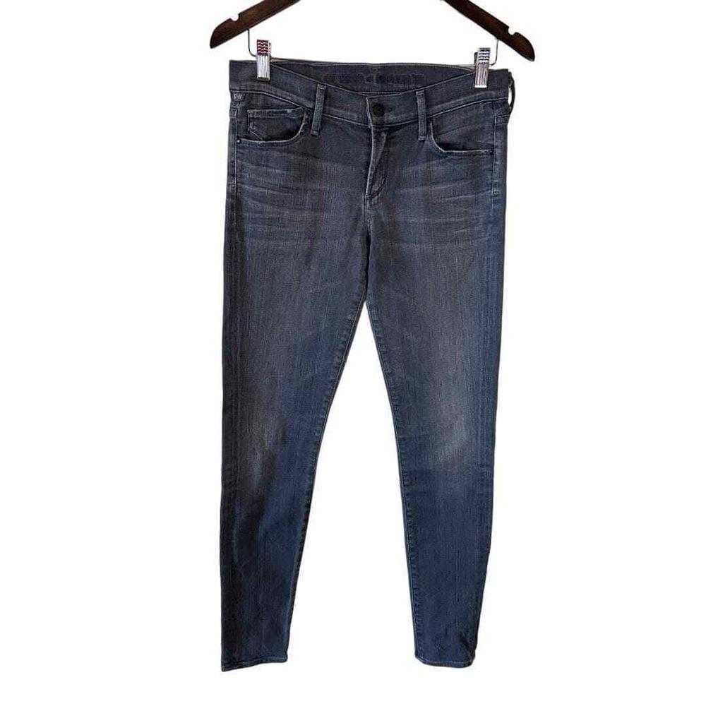 NWOT Citizens of Humanity Gray Wash Avedon Low Rise Skinny Jeans 28