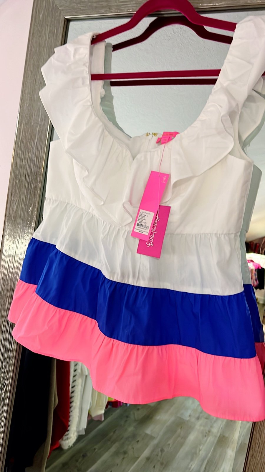 NWT Lilly Pulitzer Emie Ruffle