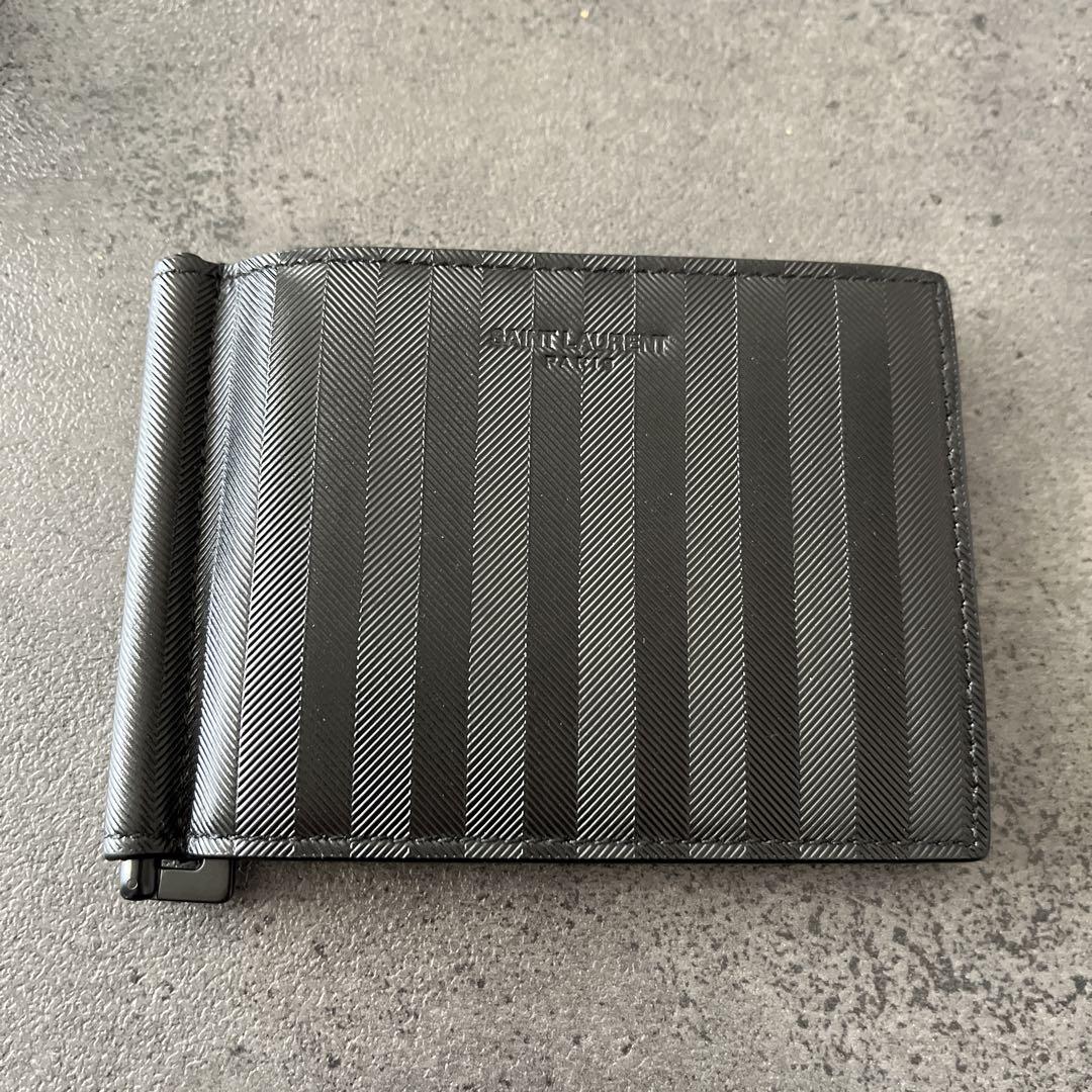 Saint Laurent Money Clip Wallet