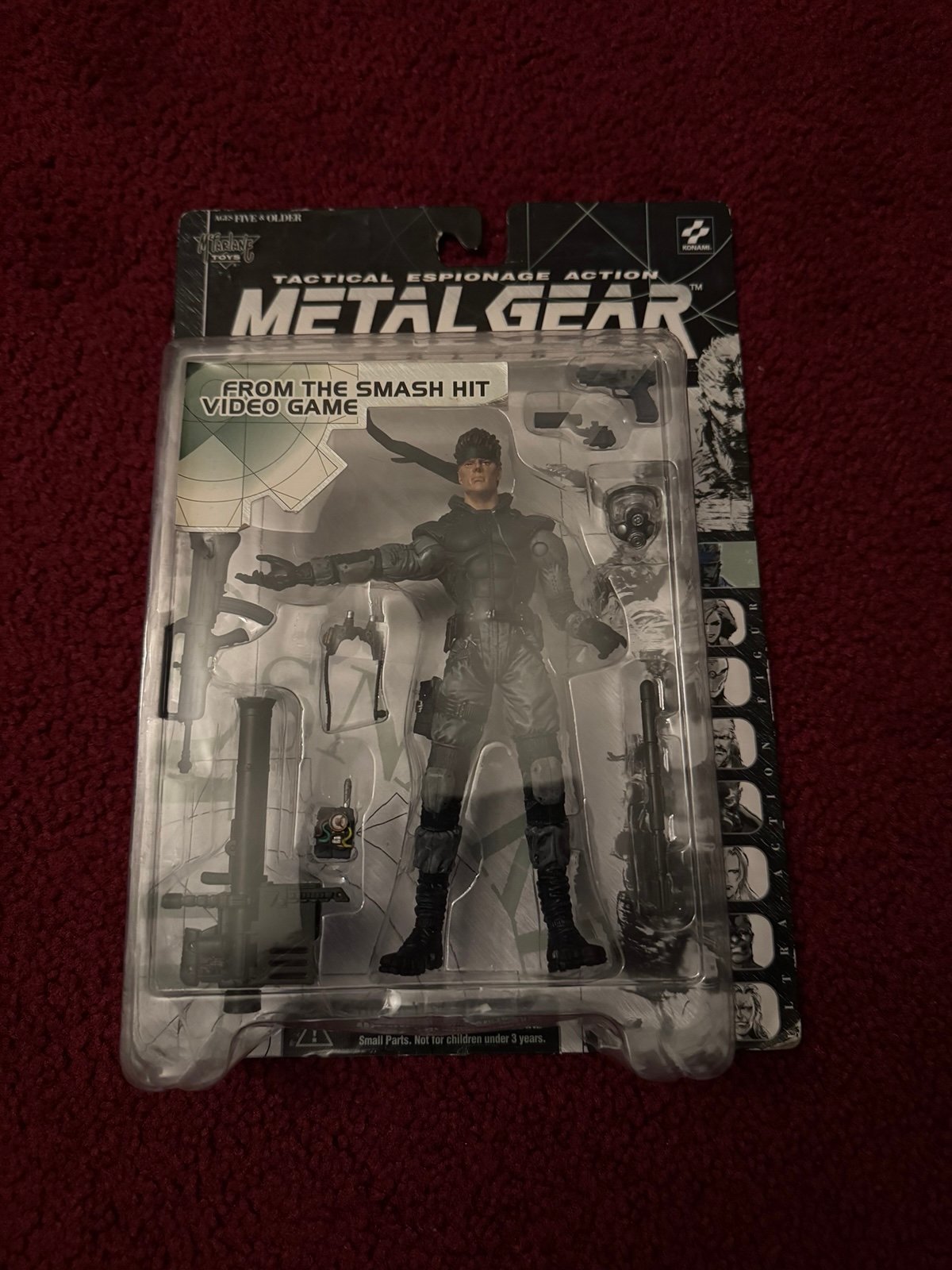 Metal Gear Solid Sealed Snake Figure